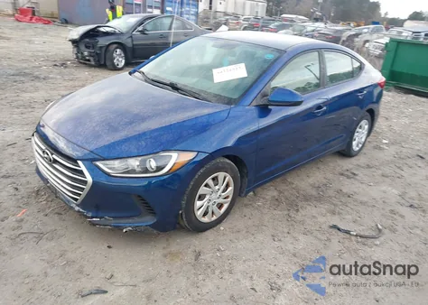 2017 Hyundai Elantra Se из США, поврежденный, VIN 5NPD74LF0HH137720